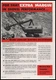 1954 Bucyrus Erie Photo 150-B Ward Leonard Electric Excavator Shovel Print Ad