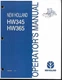NEW HOLLAND HW345 AND HW365 SELF-PROPELLED WINDROWER  OPERATORS  MANUAL