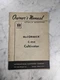 INTERNATIONAL HARVESTER MCCORMICK OPERATOR SERVICE MANUAL C-254 CULTIVATOR 1955