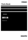 Komatsu 3D72-2B Engine Parts Catalog Manual SN 00101-UP