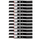 12PK Oregon Lawn Mower Blades for Woods 72" PRD7200 RD72 RD7200 91-585