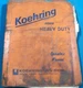 KOEHRING 505-1A SKOOPER EXCAVATOR OPERATION & MAINTENANCE MANUAL BOOK CATALOG