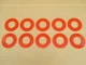 10 BUCKET PIN SHIMS 35MM FOR TAKEUCHI TB125 TB225 TB23R TB25 TB26 TB28