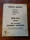 Eaton Fuller RT-910  Series Transmission Repair Service Manual RTO