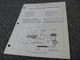 Massey Ferguson MF 25 Tractor INTERNAL HYDRAULIC SYSTEM Service Repair Manual