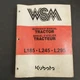 Kubota L185 L245 L295 Workshop Manual *COVER IS IN ROUGH SHAPE, PAGES GOOD*