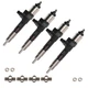 4PCS Fuel Injectors Kit for Kubota M100GXDTC 4WD Cab Tractor 1J500-53050