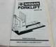 Nissan EWPN-40 Parts Manual SKU Y
