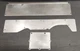 Genuine Hobart Model 1612P Commercial Meat Slicer SS Panel Covers, all 3