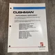Cushman Parts Manual Supplement 840145 for 4 wheel power steering 3 wheel power