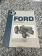 Ford New Holland 2N 8N 9N Tractor Service Repair Shop Manual FO4 Ford New Holland 2N 8N 9N Tractor Service Repair Shop Manual FO4