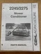 Sealed Gehl 2245/2275  Mower Conditioner Parts Manual Form 907094 @B8