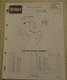 Toro 5 hp tiller  58231 Parts Catalog Manual 1974