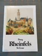 Vintage 1979 Burg Rheinfels St. Goar Germany Color Travel Guide Book - 31 Pages