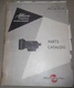 ALLISON 3340 3440 TORQMATIC TRANSMISSION PARTS MANUAL BOOK CATALOG