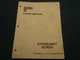 Barber Greene 816 1020 1020W screed parts manual