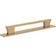 Atlas A6004-WB Zander 6 5/16" Center to Center Bar Pull Warm Brass