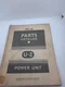 IH International U-2 Power Unit Engine Parts Catalog Manual Book PU-14 