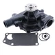 Water Pump 6206-61-1501 Compatible with Komatsu D31A-20 D31E-20 D31P-18 D31P-18A