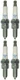 Set of 4 NGK Standard Spark Plugs for Artic Cat 700 TRV 2011-2009 Engine 700cc
