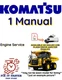 KOMATSU HD605-7R ENGINE SERVICE REPAIR SHOP MANUAL PDF USB