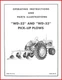 Allis Chalmers WD 52 & 53 Pick Up Plow Operator's Manual Snap Coupling 3 Bottom