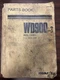 Komatsu WD900-3 Wheel Loader parts Book PEPBW00201