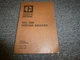Caterpillar Cat Model 120 Motor Grader Parts Catalog Manual Book S/N 10R1- 22R1-