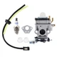 Carburetor Kit for Earthquake Tiller Auger MC43 E43 E43CE MC43CE MC43E MD43 WE43