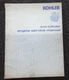 ORIGINAL 1975 KOHLER K482 K532 K662 Two-Cylinder Engine Service Repair Manual