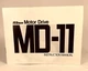 Nikon Motor Drive MD-11 Instruction Manual Book - Vintage English Printing