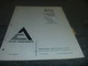 Allis Chalmers M100 B Motor Grader Hydraulic Sys Service Repair Manual 1001- xz