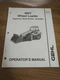 Gehl 480T Wheel Loader Operator's Manual S/n 342100001-up 2004
