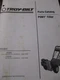 Troy-Bilt 15008, 15009 Pony Tillers Parts Catalog 1998