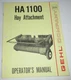 Gehl HA 1100 Hay Attachment Operators Owners Maintenance Manual ORIGINAL! 5/80