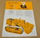 1966 Allis-Chalmers HD-7G Loader Tractor Brochure Prospekt IT