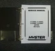 Hyster K160 J1.5XNT J1.6XNT Electric Rider Truck Shop Service Repair Manual EU