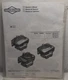 Briggs & Stratton Model 120000 625 650 675 Series Quantum Operators MANUAL ONLY 