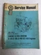 Used Vintage International Harvester C123/125 Engine BlueRibbon Service Manual