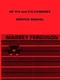 Massey Ferguson MF-410 MF410 MF-510 MF510 Combine Service Shop Manual 
