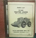 Allis-Chalmers Parts Lists/Catalogs Tractors Trucks Diesel Units Gradebuilders..