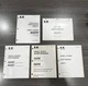 Kawasaki 50ZIV/60ZIV Shop Manuals, Operation & Maintenance Manual, Parts Catalog