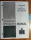 IH International Harvester C-258 Engine for 4000 Windrower Operator's Manual '79