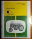 John Deere Model G Series Diesel Tractor SN 13000- Owner Operator Manual OMR2009