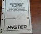 Hyster Instrument Cluster 897495 2200 SRM 514