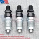 3X Fuel Injectors for Kubota B1700 B21 B2100 BX2200 BX22 BX23 B2400 B2410 B2710