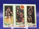 1980-81 Topps #19/127/209 - Phil Ford/John Drew/Larry Kenon