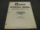 Farmhand F76-E M25 Wheel Rake Parts Catalog & Owner Operator Manual User Guide
