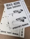 GEHL Agriculture MC1070-MC1090 Mower Conditioners Service Parts Operators Manual