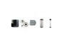 Filter Service Kit Fits JCB 528-70 Air Oil Fuel w/jcb 444N2 Eng. YR2006-